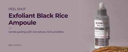 Peel Shot Exfoliating Black rice ampoule 80ml