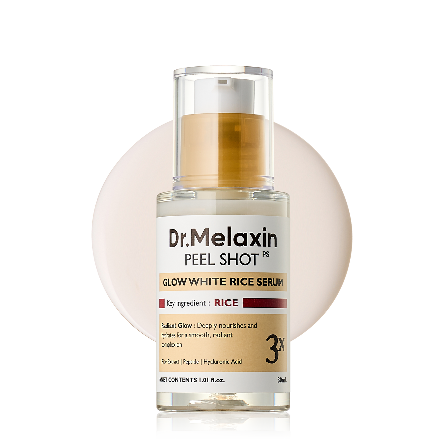 Peel shot Glow white Rice serum