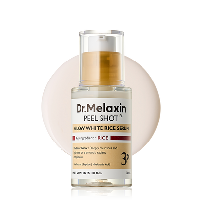Peel shot Glow white Rice serum