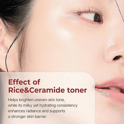 Peel shot glow white rice toner