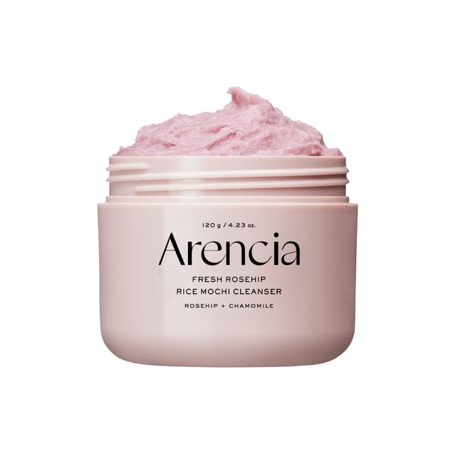 Arencia Fresh Rosehip Rice Mochi Cleanser bottle