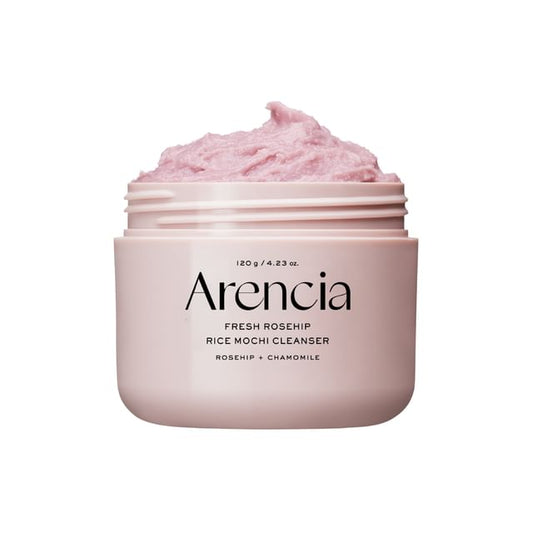 Arencia Fresh Rosehip Rice Mochi Cleanser bottle