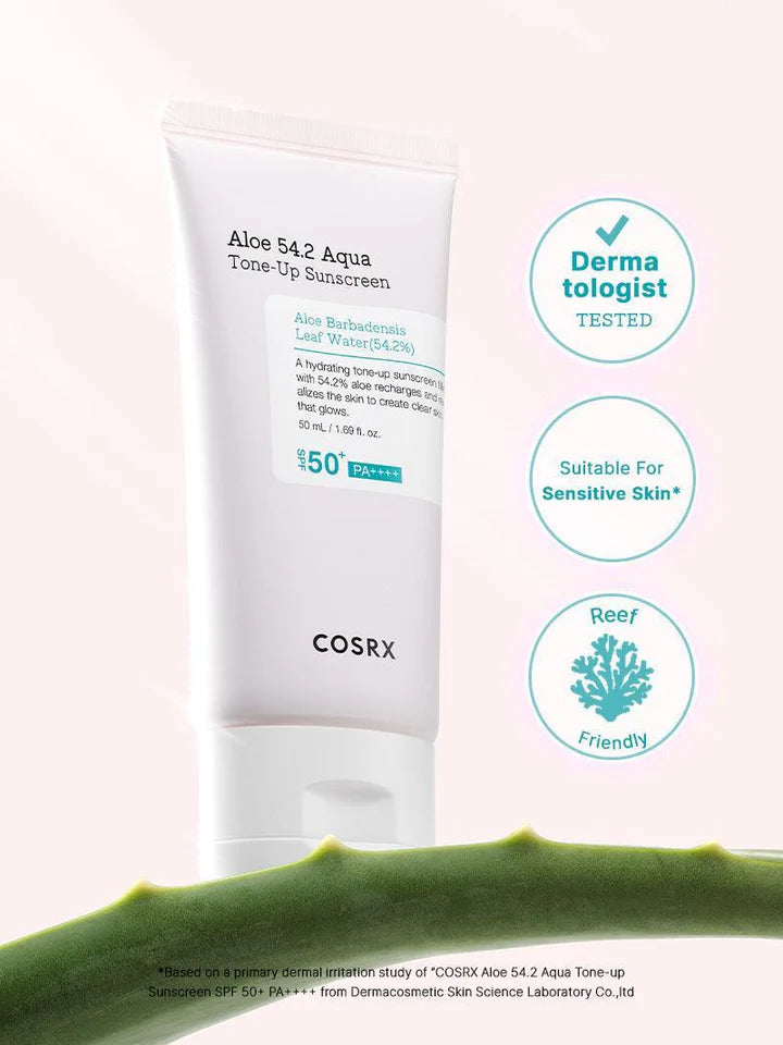 Aloe 54.2 Aqua Tone-Up Sunscreen_SPF50 PA++++ ml