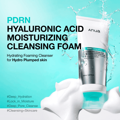 PDRN Hyaluronic Acid Moisturizing Cleansing Foam (150ml)