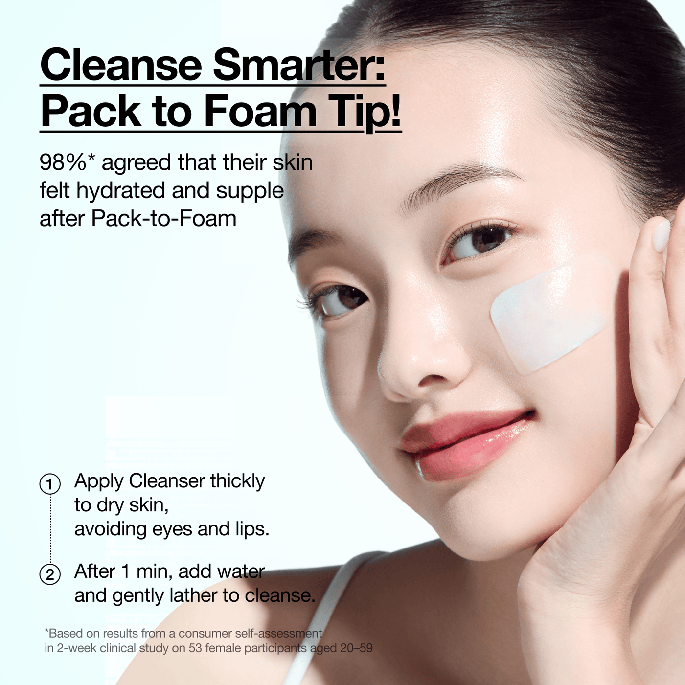 PDRN Hyaluronic Acid Moisturizing Cleansing Foam (150ml)