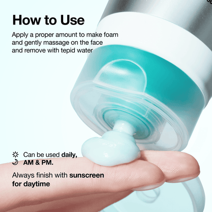 PDRN Hyaluronic Acid Moisturizing Cleansing Foam (150ml)