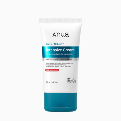 Anua Barrier Reboot Intensive Cream 100ml jar