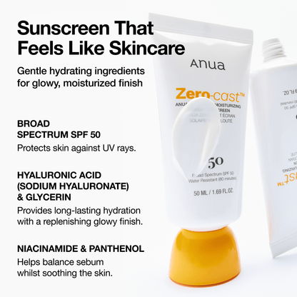 Anua KPop Demon Hunters Zero-Cast Moisturising Finish SPF50 Sunscreen 5