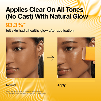 Invisible Glow Finish Sunscreen Stick hydrating base