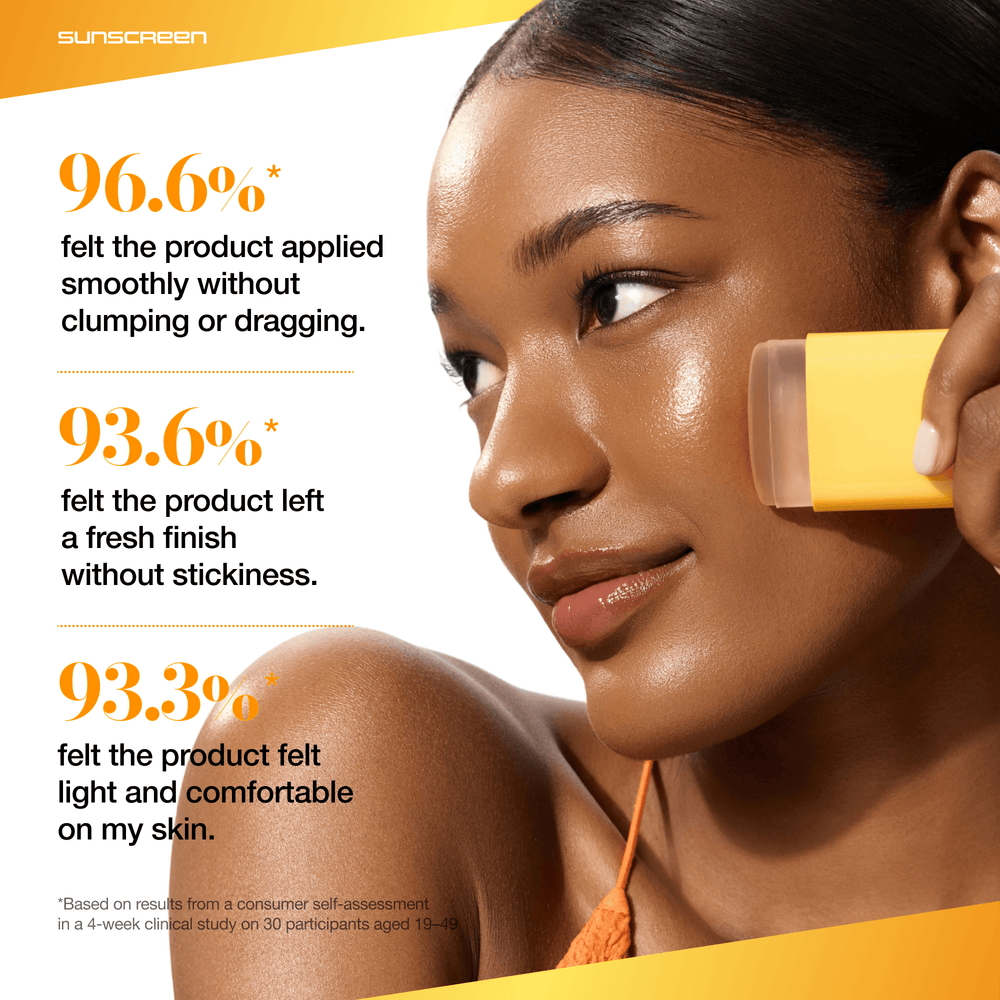 Invisible Glow Finish Sunscreen Stick how to use