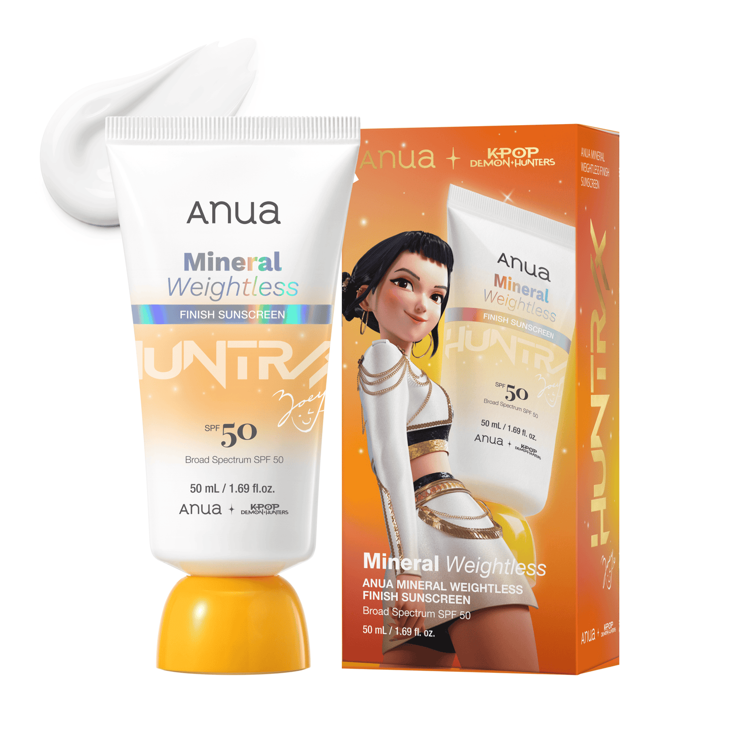 Anua Kpop Demon Hunters Mineral Weightless Finish Sunscreen 2