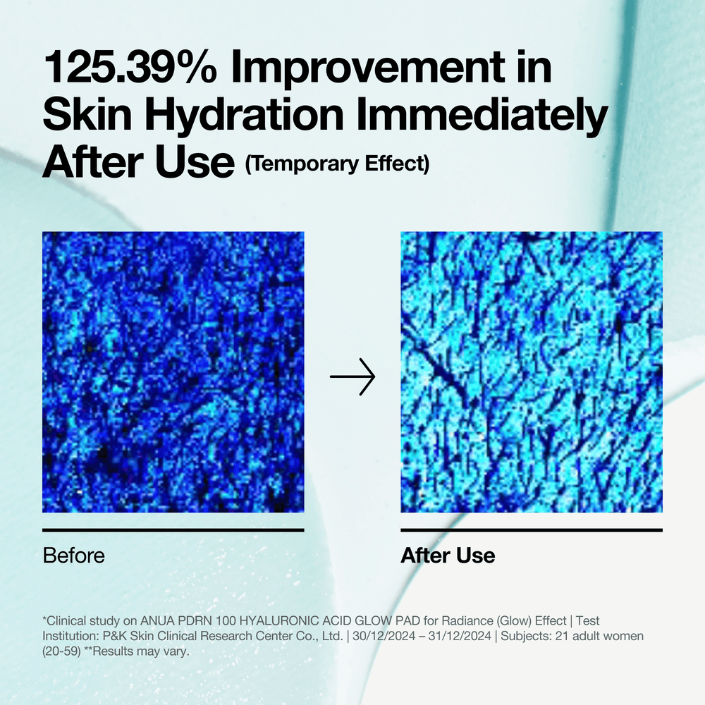 PDRN 100 Hyaluronic Acid Glow Pad - 60 Pads