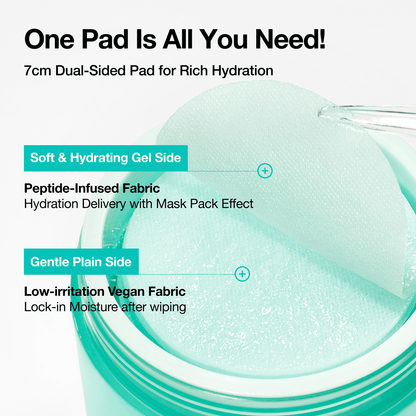 PDRN 100 Hyaluronic Acid Glow Pad - 60 Pads