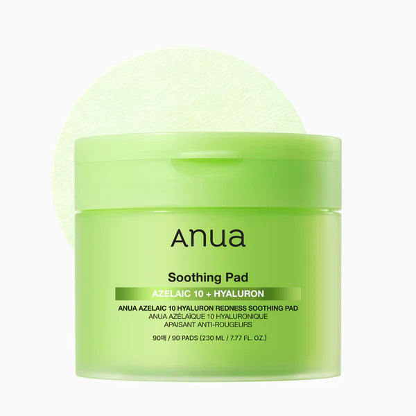 Anua Azelaic 10 Hyaluron Redness Soothing Pad 90 Pads
