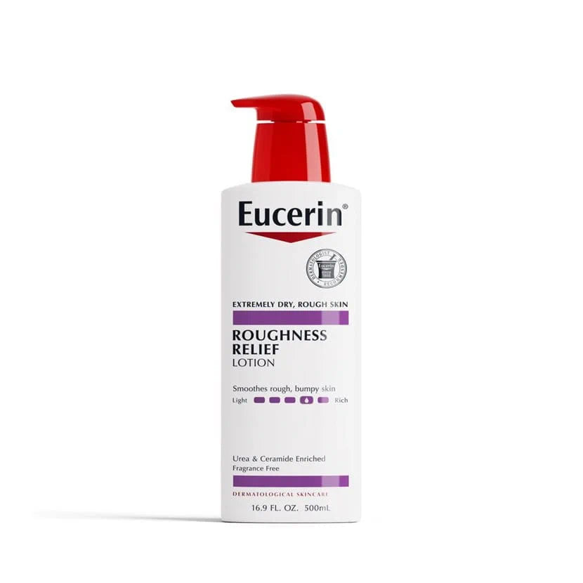 Eucerin Roughness Relief Body Lotion for Extremely Dry, Rough Skin