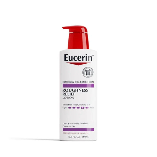 Eucerin Roughness Relief Body Lotion for Extremely Dry, Rough Skin