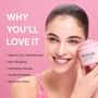 Arencia Fresh Rosehip Rice Mochi Cleanser application