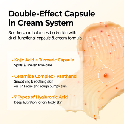 Dr.Melaxin Kojic Acid Turmeric Capsule Body Cream 2