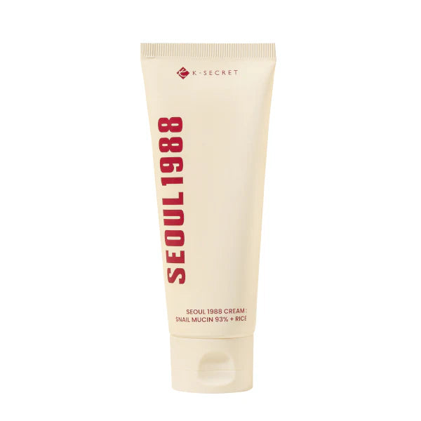 SEOUL 1988 Cream: Snail Mucin 93% + Rice (100ml)