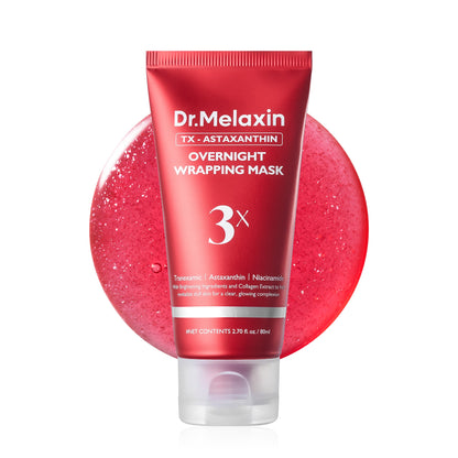 Dr. Melaxin TX-Astaxanthin Overnight Wrapping Mask 80ml tube
